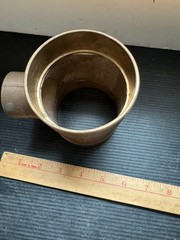 Genuine Valley 3″ x 1-1/2″ Cast Bronze DWV Sanitary Reducing Tee Fitting 550-S