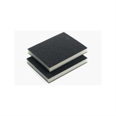 Indasa USA,Inc. 595107 Rhyno Double-Sided Sponge Pad, 5 in L x 4 in W x 1/2 in
