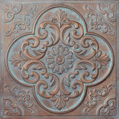 Decorative ceiling tile Emboss interior wall panel for Nightclub PL88 10Pcs