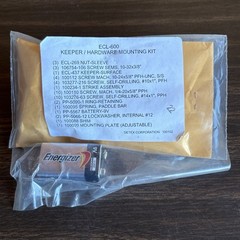 Detex ECL600 Exit Control Hardware Alarm ~ Keeper/Hardware Mounting Kit (Only)