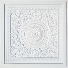 Pop In, 24″ x 24″, PVC, Ceiling Tiles, MAJESTY White