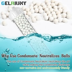 Condensate Neutralizer 13.2 lbs, 4-Packs, Acidic Condensate Neutralizer Pelle…
