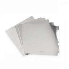 Stainless Steel Sheet Thickness 0.01mm to 2.5mm V2A VA 304 Plate Sizes 100x100mm