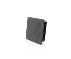 10 x fin plugs square tube 50 x 50 mm square black end caps plastic