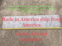 10x Aerogel Hydrophobic Insulation Mat, 15”x60” 10mm Sheet