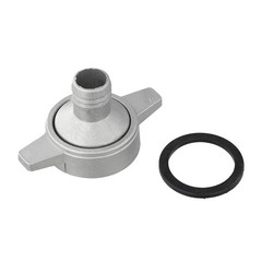 Aluminum Water Pump Fitting with Secure Rubber Gasket for 1 2 3 Inches