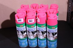 Aervoe 1703 Pink Livestock Marking Paint -Inverted 20 oz. 12-Pack