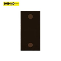 Don-Jo – EF 161 TG – Latch Filler Plate – 16 Gauge – Duronodic Brown Coated