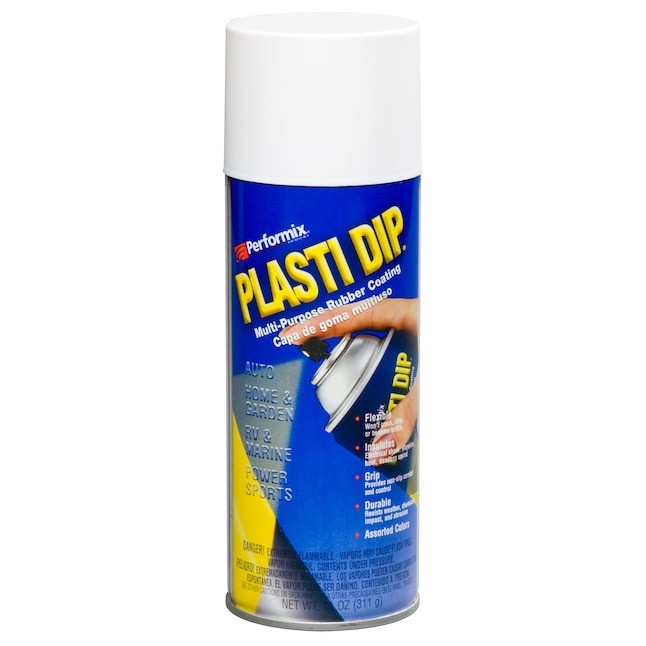 Plasti Dip Plasti-Dip 11-fl oz White Aerosol spray Waterproof Rubberized Coating