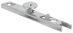 Prime-Line N 6823 Steel Bi-Fold Door Top Pivot 1 Count (Pack of 1), Silver