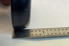 Bracket-Clamping Metal Cup Raiser Washer 1-3/4”D X 1/2” Tall 3/8” Hole (23D60)
