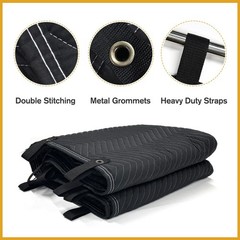 JZHLLA 72″ x 40″ Studio Large Sound Dampening Blanket, x 40″-1 pack