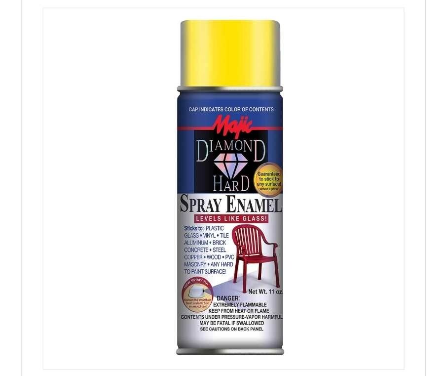 Majic Paint Majic Diamond Hard Spray Enamel, 11 oz. Price Per Can New