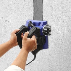 Electric Wall Planer Concrete Putty Wall Renovation Shovel Leveling Tool 1300W