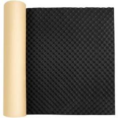 Kaqiluo Self Adhesive Egg Crate Foam Sound Insulation 1.77″ Thermal Acoustic Mat