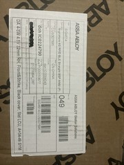 Assa Abloy SIG4614 4G RFID Black Hotel Lever Knob DA 4-SW 32mm RH Front&Strike