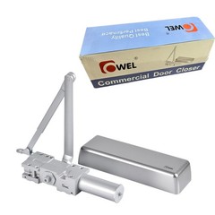 Extra Heavy Duty/UL Listed Commercial Automatic Door Closer, Cast Iron Body & Fo