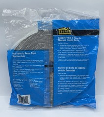 1 EA. M-D 3/4″ W x 1/2″ T x 10′ L Gray Foam Weatherstrip Tape 02311 QUICK SHIP