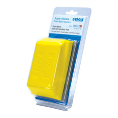 Eagle Abrasives, Inc. 00212M Hand Sanding Block with Micro Hook Interface Pad,
