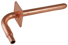 SharkBite 25094A Pex Stubout Pipe Elbow, 1/2 In. – Quantity 6