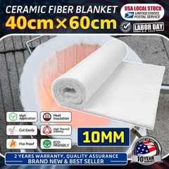 Ceramic Fiber Insulation Mat Fire Resistant Easy to cut For Boilers 40cm×60cm