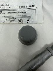 Sentinel Door Controls 5036BC Door Closer, 5000 Series, Aluminum, Reversible