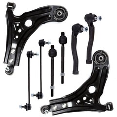 8pc Kit Control Arm BallJoint TieRod SwayLink forChevyAveo/PontWave/SuzukiSwift+