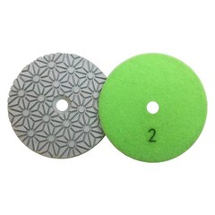 4″ 3 Step Diamond Polishing Pads Granite Marble Stone Wet Dry
