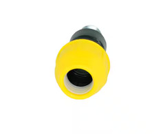 HOME-FLEX 1″ Polyproylene Underground Yellow Poly Gas Pipe Conversion Fitting