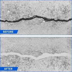 3/8” x 10’ Foam Backer Rod – Water Resistant Crack Filler for Concrete Gaps