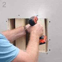 Drywall Repair Panel – 12″x12″x5/8″ – (1 Pack) – Fire Resistant