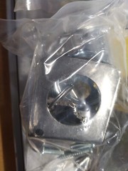 Device Exit Panic Bar Push Door Hardware, UL-Listed 2-7/16 in. Aluminum Rim