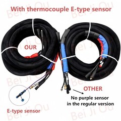 15M polyurethane PU foam hose. Heating hose. Heater pipe. For spray foam machine