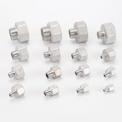 304 Stainless Steel Direct Fittings BSP Thread Male/Female Connector 1/8″3/8″~2″