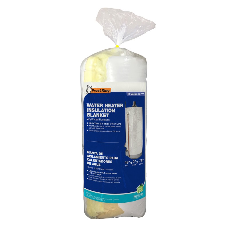 Frost King SP57/67 All Season Water Heater Insulation Blanket 2 Thick in.