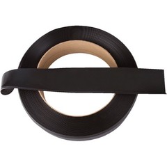 Roppe 4 In. x 120 Ft. Roll Black Vinyl Dryback Wall Cove Base HC40C51P100 Roppe