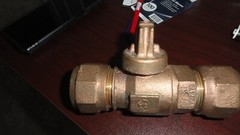 1″ CAMBRIDE ORISEAL STOP & WASTE VALVE COMPRESSION HH/JJ FREE MAIL SHIP SAME DAY