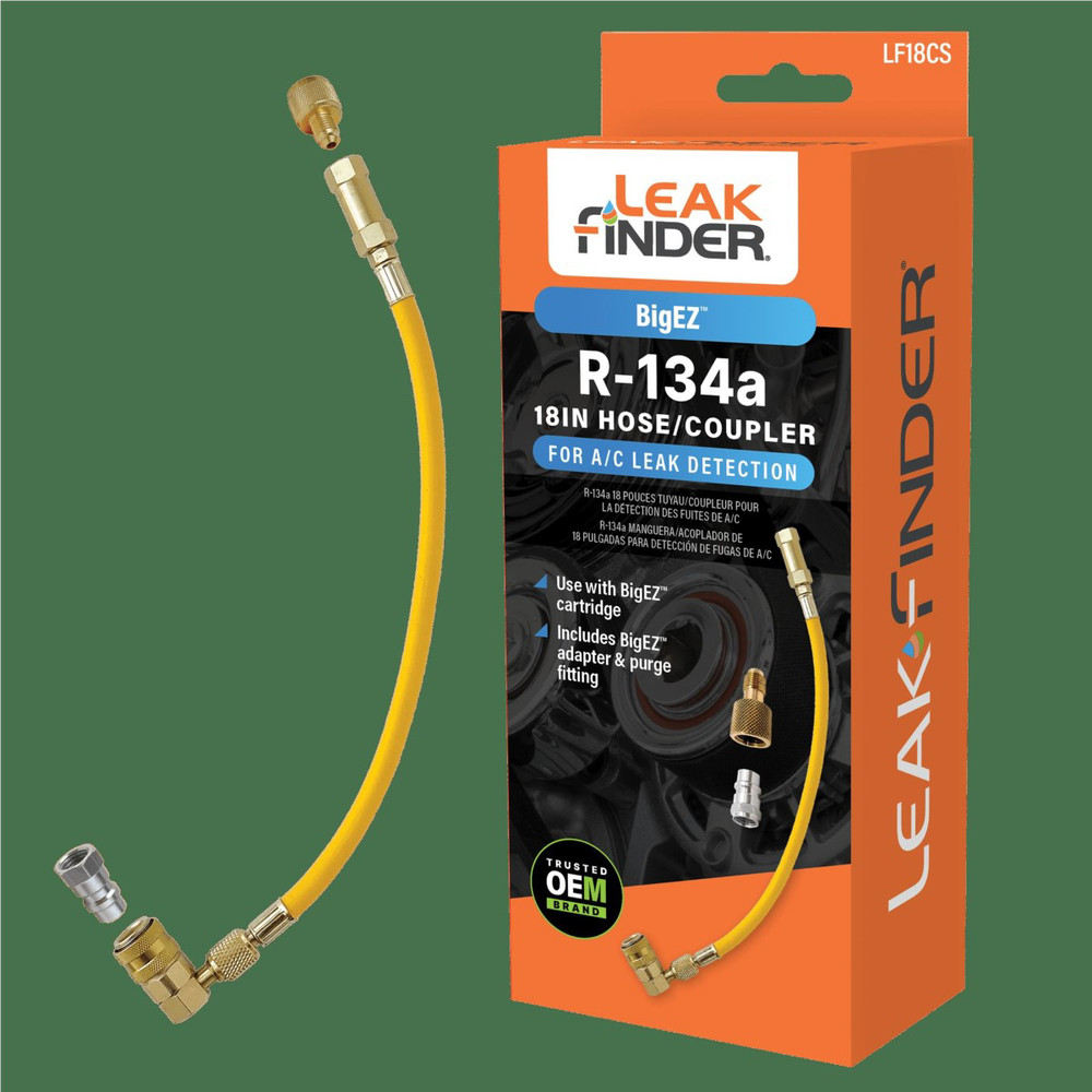 Tracer Products BigEZ R-134a 18 Inch Hose/Coupler LF18CS