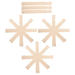 15 Pcs Wooden Stirring Stick Paint Stirrer Sticks Mixing for Epoxy Resin