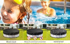 21 Ft round Pool Cover Swimming Pool Cover for above UV resistant Tear resistant