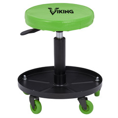 Viking by American Forge & Foundry Mechanic’s Roller Stool w/ Adjustable Height