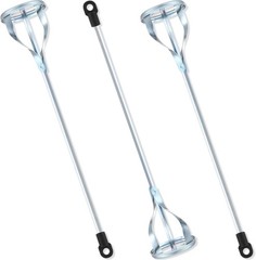 3 Pieces Paint Stirrer for Drill for 1 to 5 Gallon Buckets Fits Standard Dril…