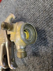 Vintage Binks Model 9 Paint Spray Gun Guns Parts Lot Made In USA Painter