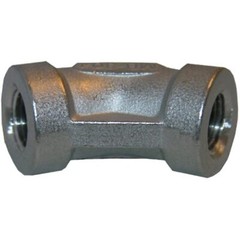 LASCO 32-2301 1/8-Inch Female Pipe Thread Type 304 Stainless Steel 45-Degree