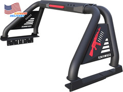 R13 Roll Bar for Mid Size Pickup Truck, Adjustable Chase Rack Sport Bar Roll