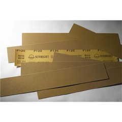 Sunmight SUA05406 2.75 x 16.5 in. Gold Open Coated Grip File Sheet P80 Grit -…