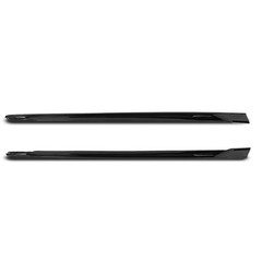 Side Skirts Pair for BMW G06 X6 M Sport Bumper 2020-2025 Gloss Black
