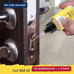 Door Hinge Lubricant 1 oz Needle Oiler, Upgraded Squeaky Door Hinge Lubricant fo