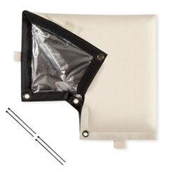 Backflow Preventer Insulated Cover for Winter Water Well Pumps Freeze Protection