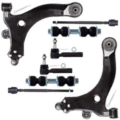 8pc Lower Control Arms Tie Rods Sway Bar End Links Kit Buick Chevy Pontiac 97-11